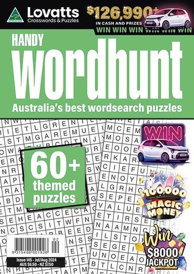 Lovatts Handy Wordhunt magazine cover