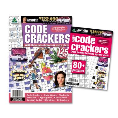 Lovatts Code Crackers Bundle magazine cover