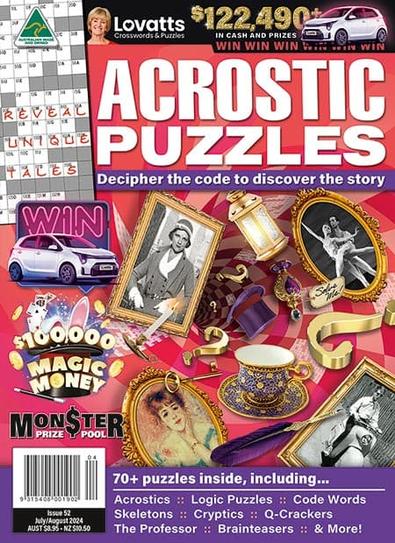 Lovatts Acrostic Puzzles magazine cover