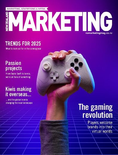 NZ Marketing Magazine cover