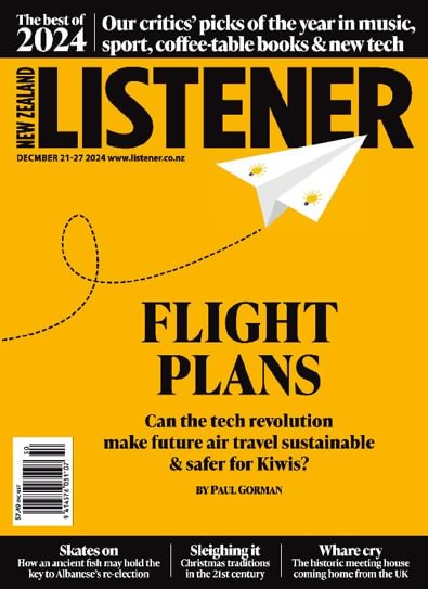 New Zealand Listener magazine cover