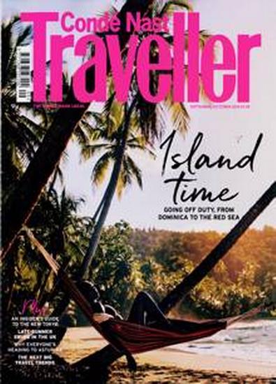 Conde Nast Traveller UK magazine cover