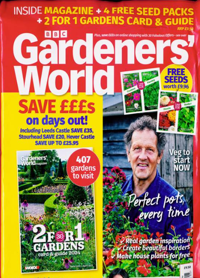 Gardeners' World magazine cover