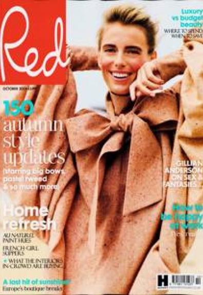 RED magazine cover