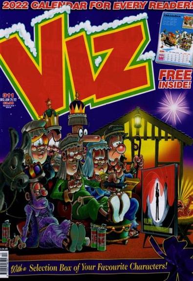 VIZ magazine cover