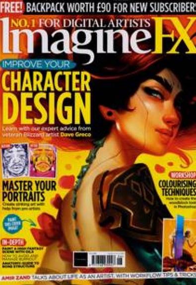 Imagine FX magazine cover