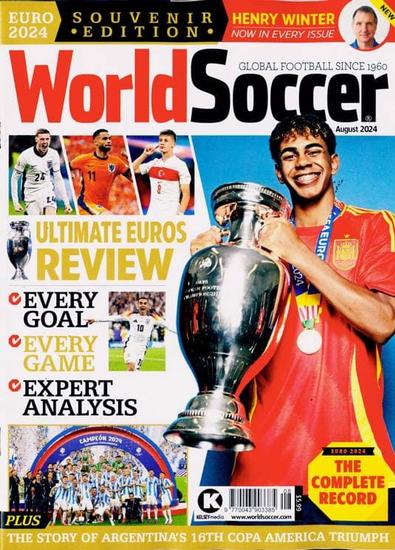 World Soccer magazine cover