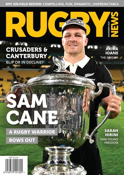 NZ Rugby News magazine cover