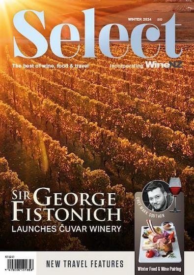 SELECT Incorporating Wine NZ magazine cover