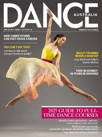 Dance Australia digital cover