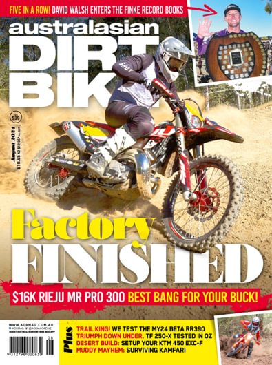 Australasian Dirt Bike Magazine digital cover