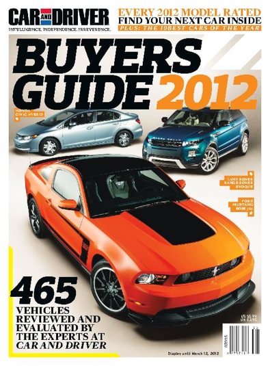 Car and Driver Buyers Guide digital cover