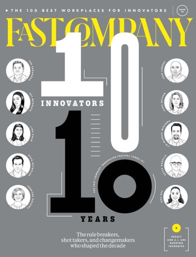 Fast Company digital cover