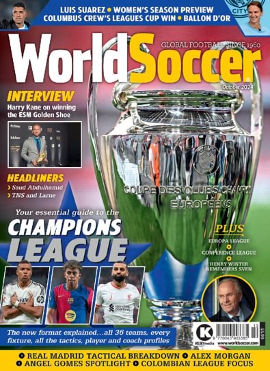 World Soccer digital cover