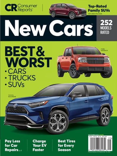 Consumer Reports New Cars digital cover