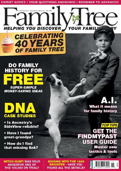 Family Tree UK digital cover