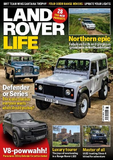 Land Rover Life digital cover