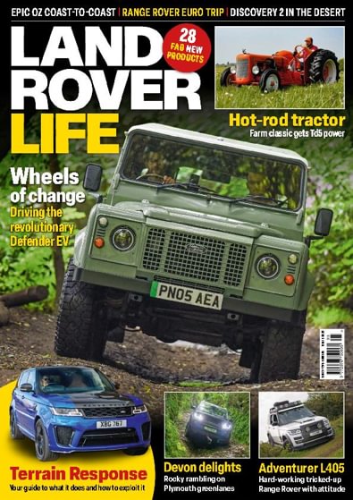 Land Rover Life digital cover