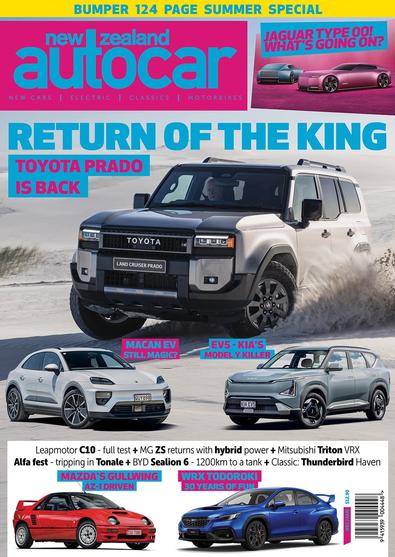 New Zealand Autocar magazine cover