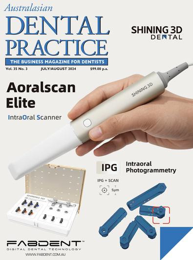 Australasian Dental Practice (AU) magazine cover