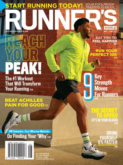 Runner's World Australia & New Zealand (AU) magazine cover