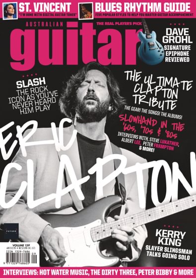 Australian Guitar (AU) magazine cover