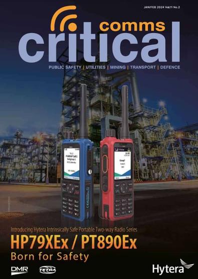 Critical Comms (AU) magazine cover