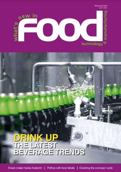 What's New in Food Technology & Manufacturing (AU) magazine cover