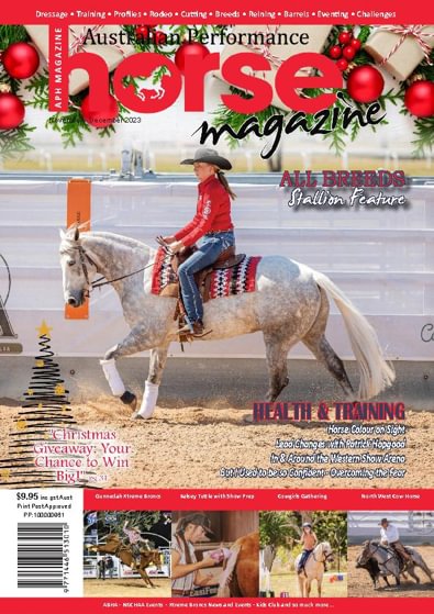 Australian Performance Horse Magazine (AU) cover