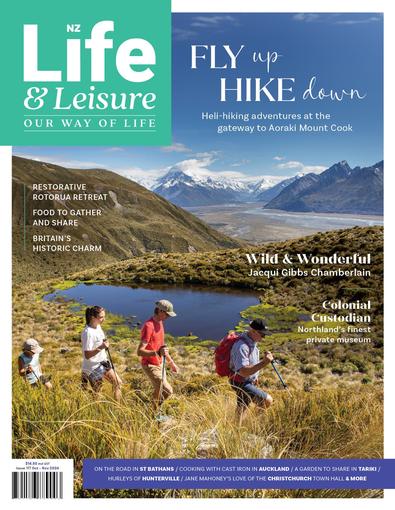 NZ Life & Leisure magazine cover