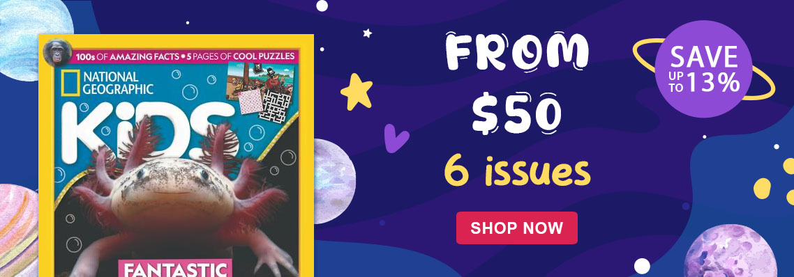 Save up to 13% with National Geographic Kids